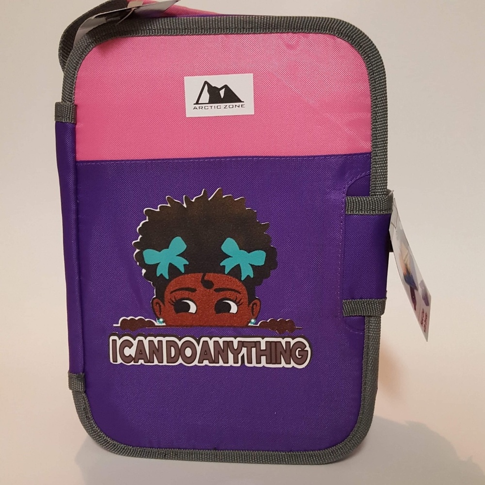 Girls I can do anything lunchbag